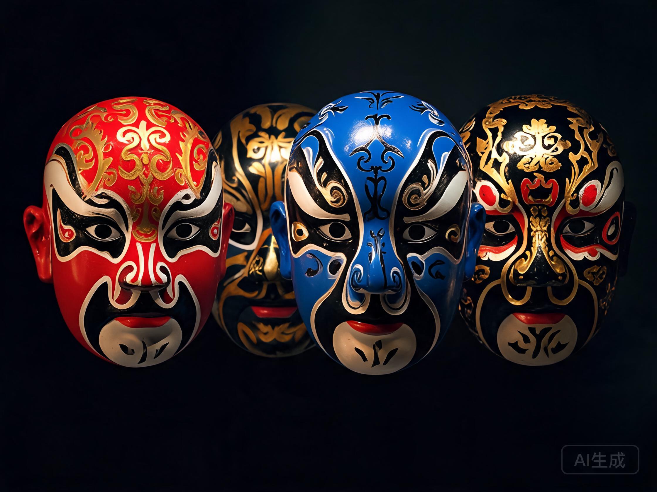 Peking Opera Mask Painting