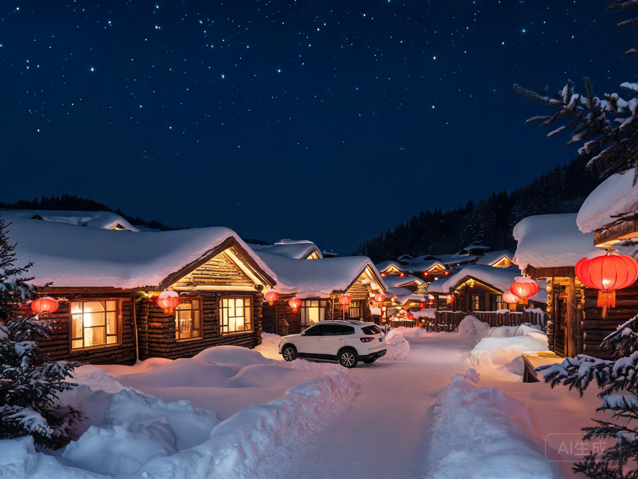 Northeast Snow Village Self-Drive